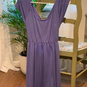 10 DOLLAR SALE ON EVERYTHING: Purple backless dress. So soft!!